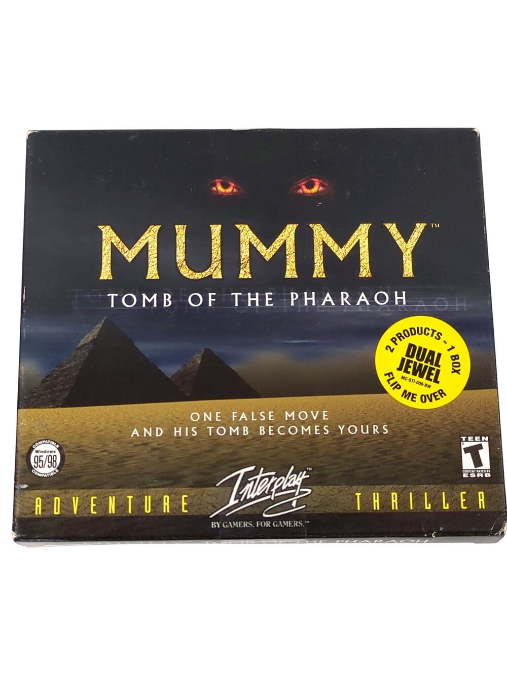 Mummy Tomb of the Pharaoh & Frankenstein Eye of the Monster Dual PC Game FMV